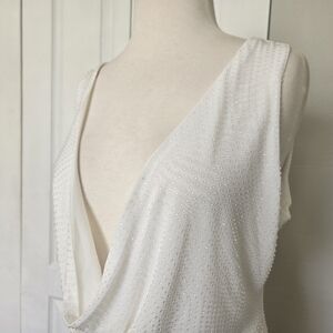 Meshki White Mesh Fabric